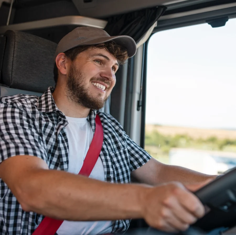 LKW-Fahrer on tour