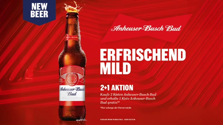 Anheuser-Busch Bud ThekenTickeraktion 2026 | Drinkport