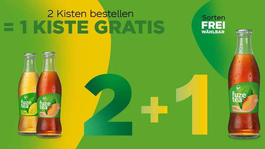 Fuze Tea ThekenTickeraktion 02/2026 | Drinkport